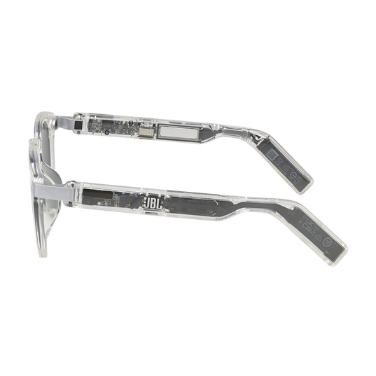 JBL Soundgear Frames Round - Pearl - Audio Glasses - Left